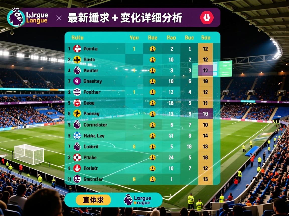 最新英超积分榜变化详细分析 第2张